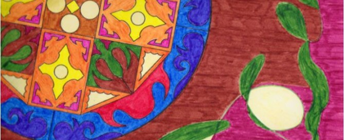 Mandala realitzada per usuaris del Centre Pi Molist