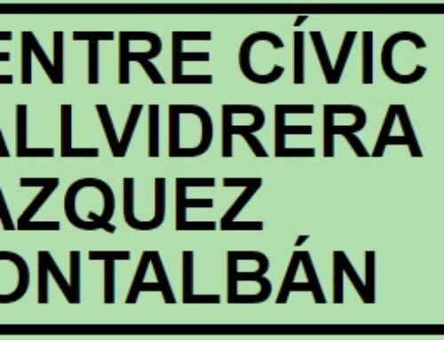Programació de tardor Centre Cívic Vallvidrera Vázquez Montalbán