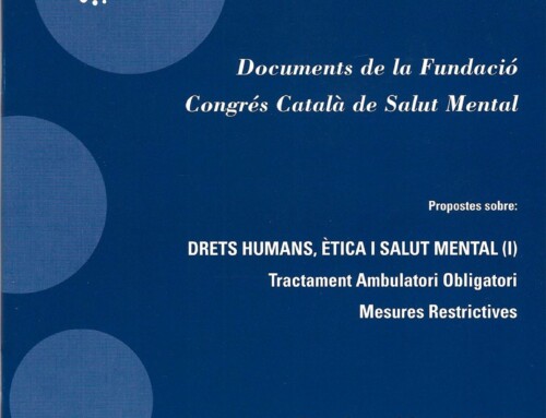 Drets Humans, Ètica i Salut Mental (I)