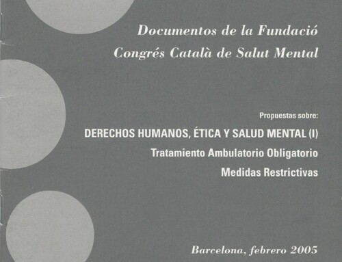 Derechos Humanos, Ética y Salud Mental (I)