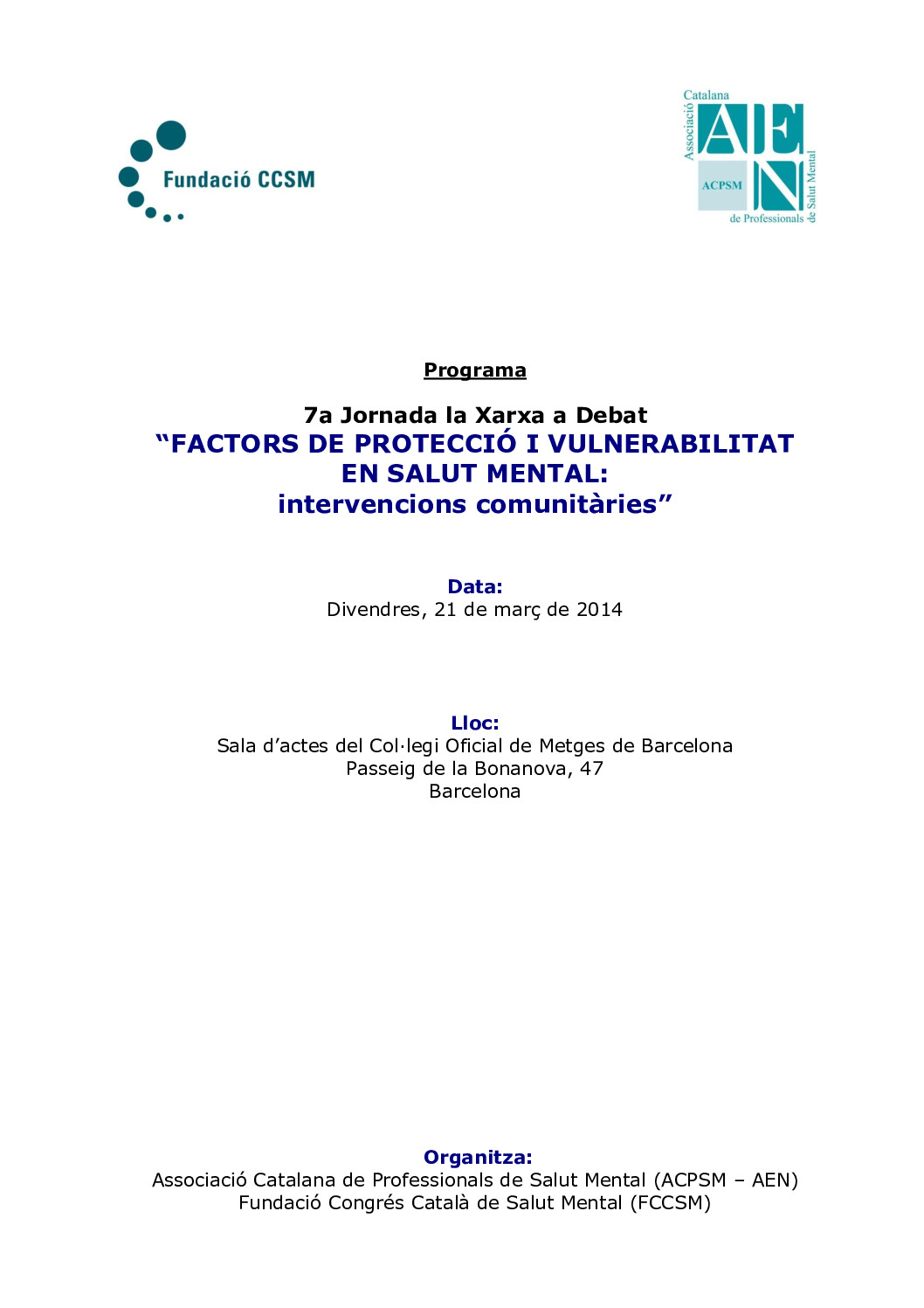 Programa 7a Jornada Xarxa a Debat (21-3-14) Final