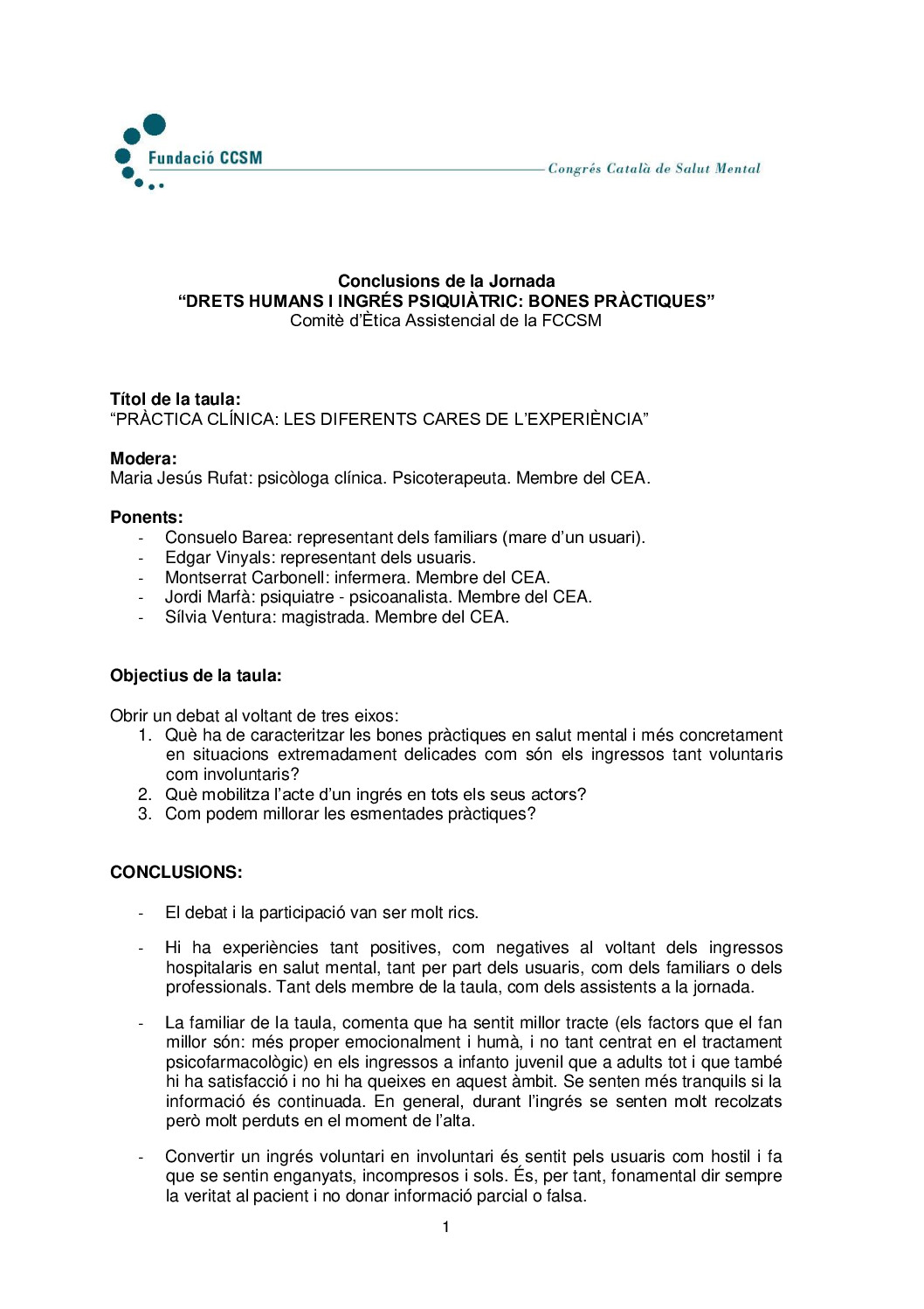 conclusionstrjornadacea