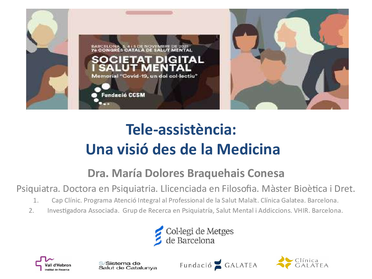 7è Congrés SM - TAULES DE DEBAT DELS COL·LEGIS PROFESSIONALS - COMB