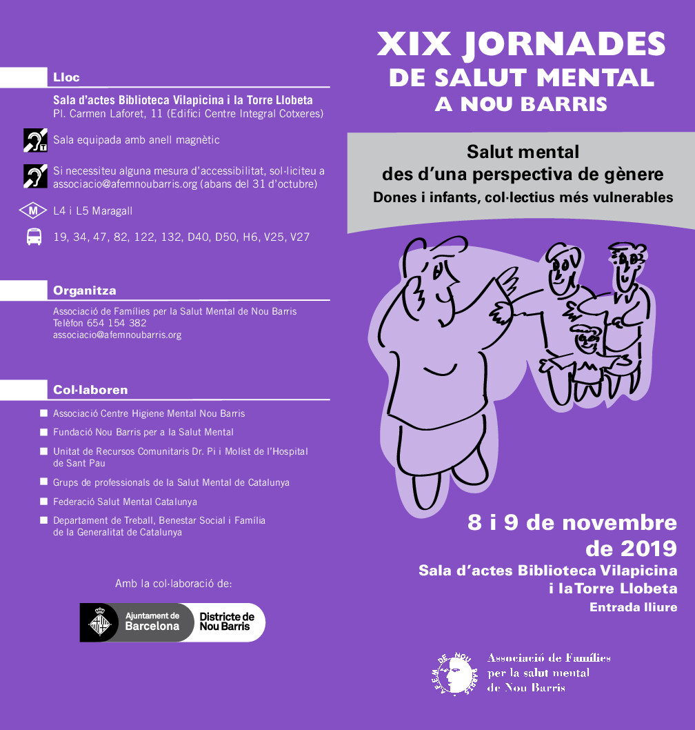 prog. jornades de salut mental nou barris 2019