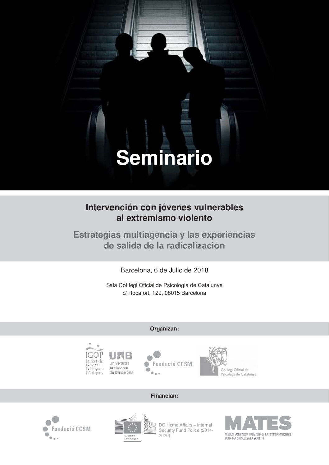 programaseminaiprevenciónextremismoviolento 6 juliol