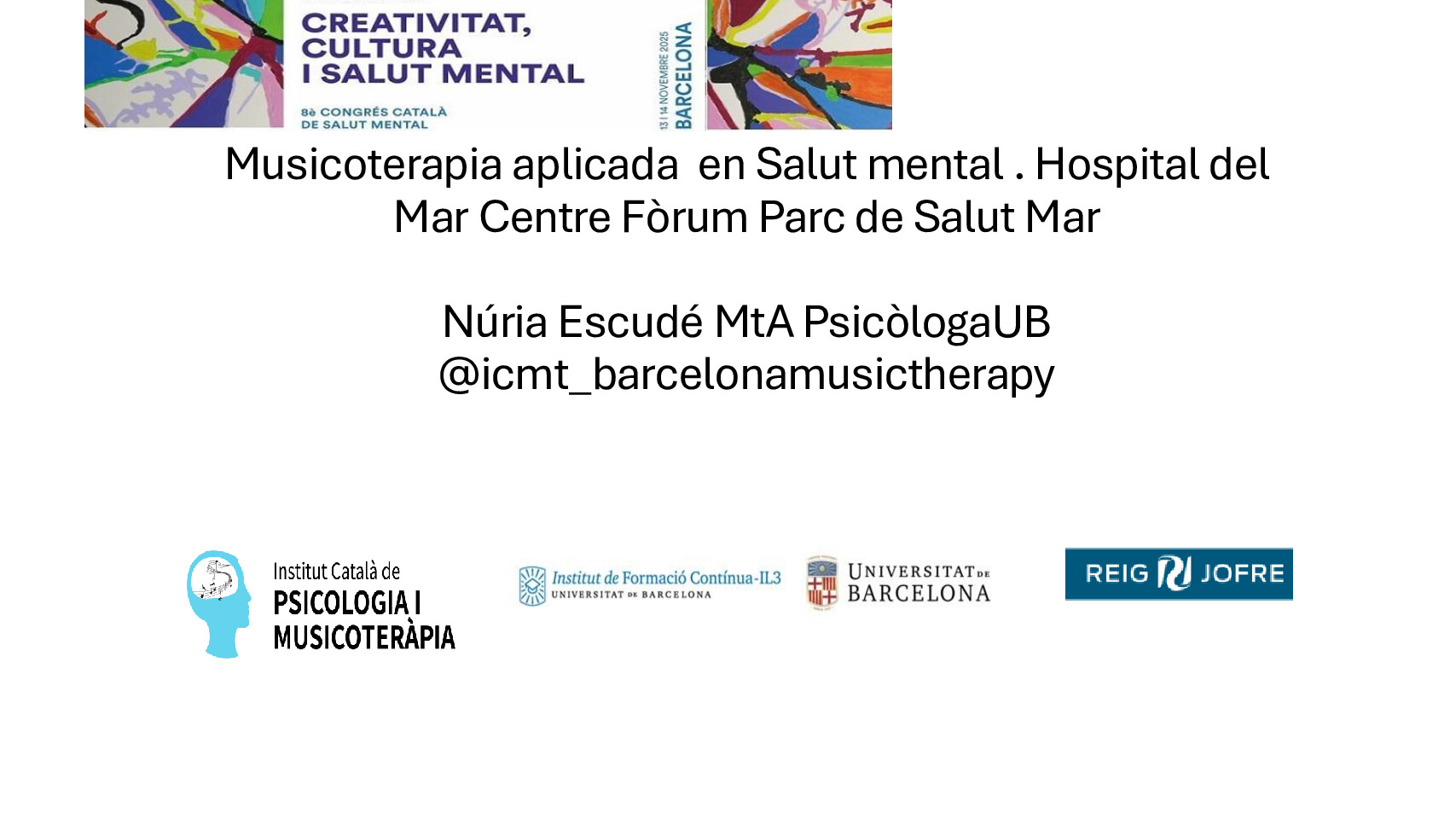 Musicoteràpia, una experiència grupal durant l’hospitalització