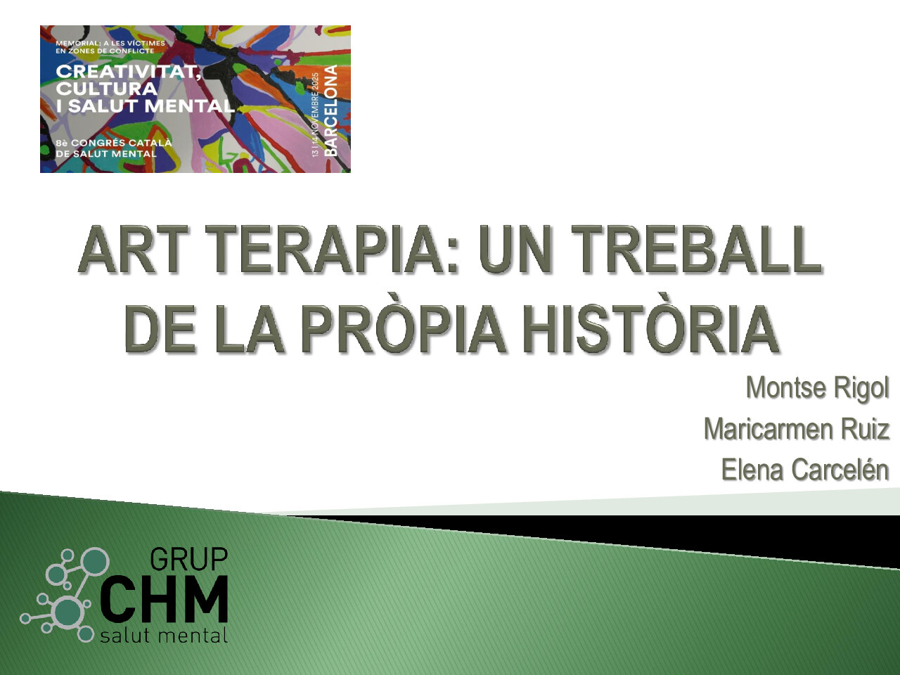 Artteràpia entès com un acompanyament de la persona en creació